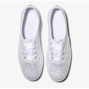 NWT keds x kate spade new york champion glitter sneakers- Wedding day/Bride